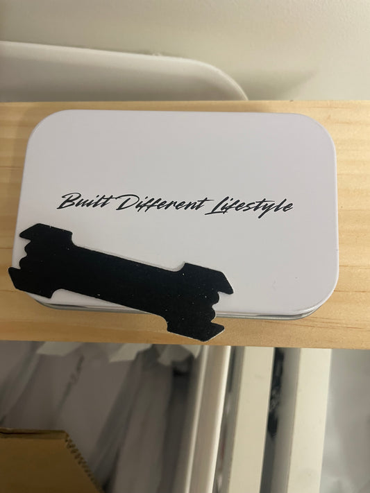 Built Different LifeStyle Nasal Strip Storage Container