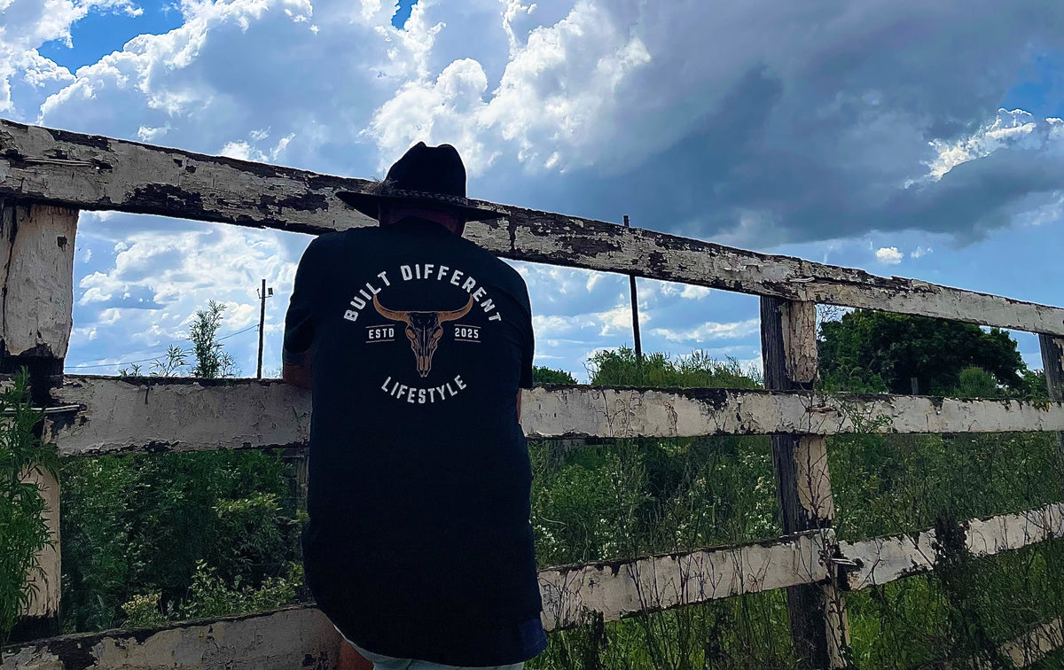 Built Different LifeStyle - Cowboy T-shirt