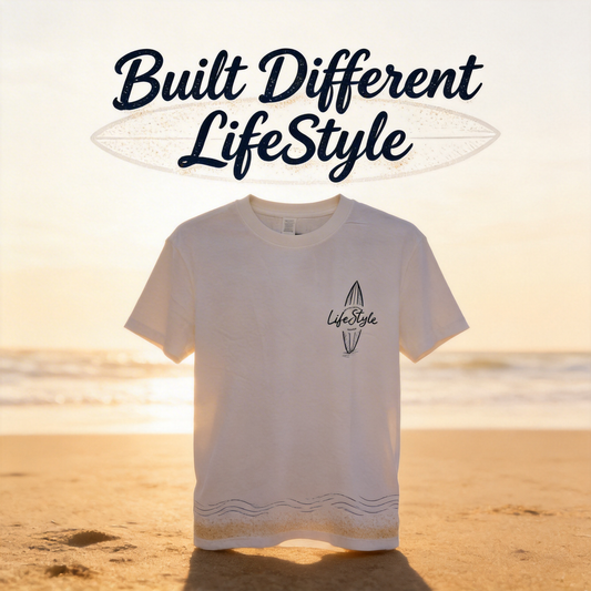 Built Different LifeStyle - Surf Tee