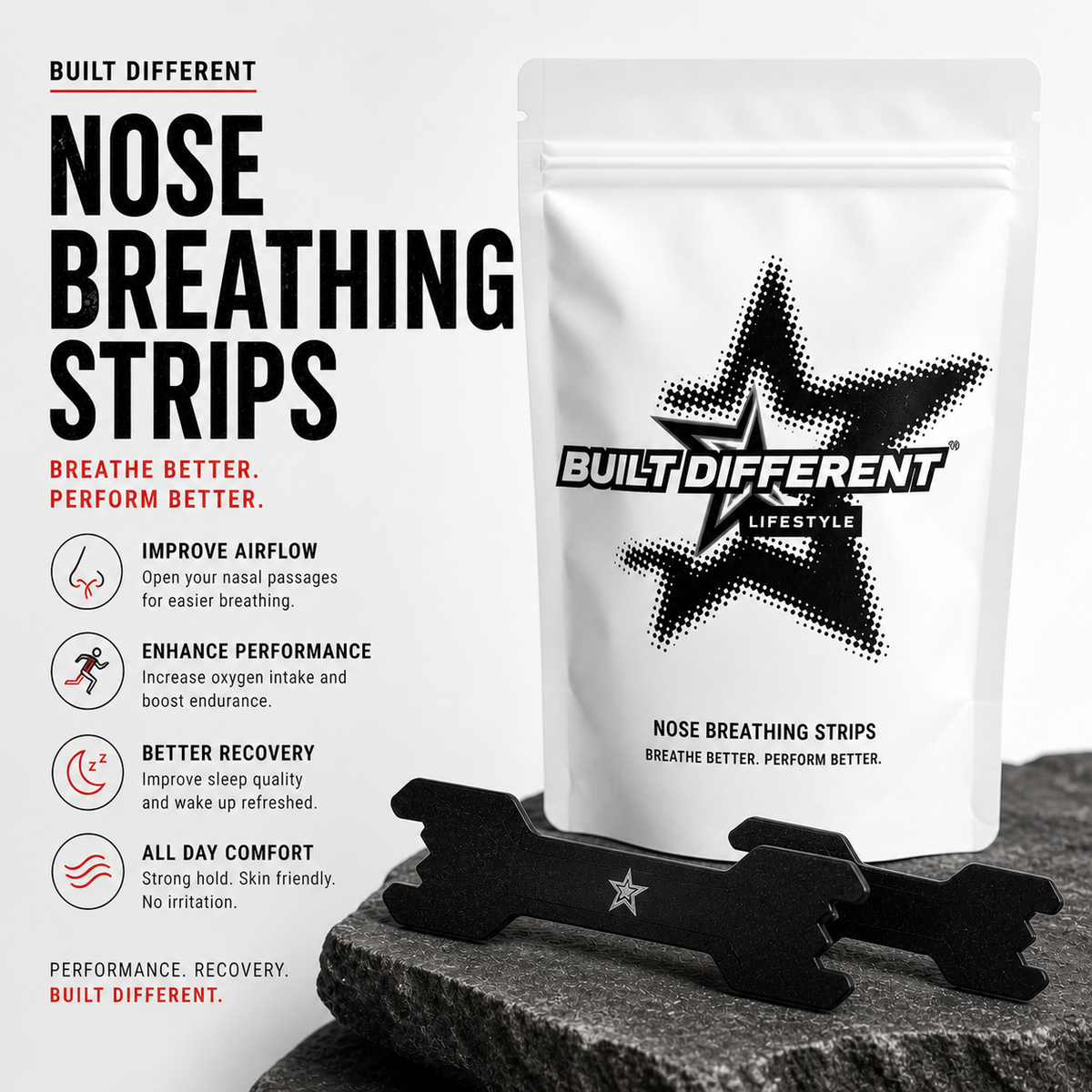 Built Different Nasal Strips