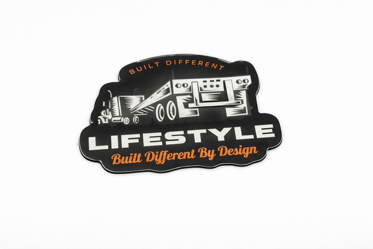 Built Different LifeStyle - Vinyl Decal
