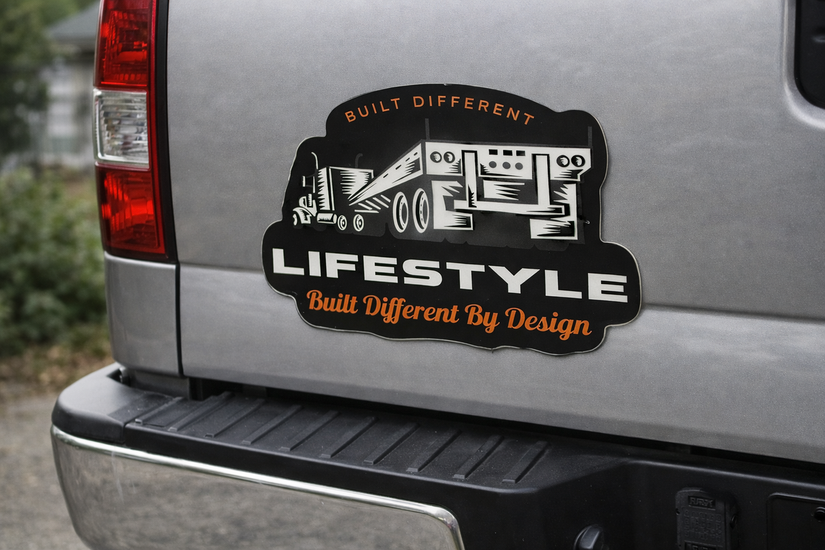 Built Different LifeStyle - Vinyl Decal